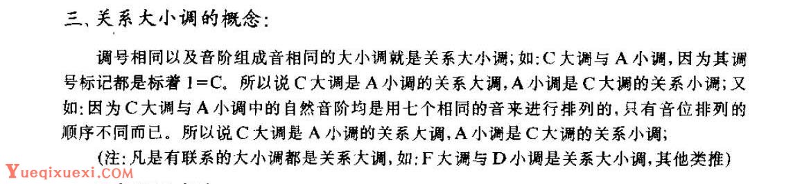 从零起步学吉他《关系大小调的概念》C大调与A小调