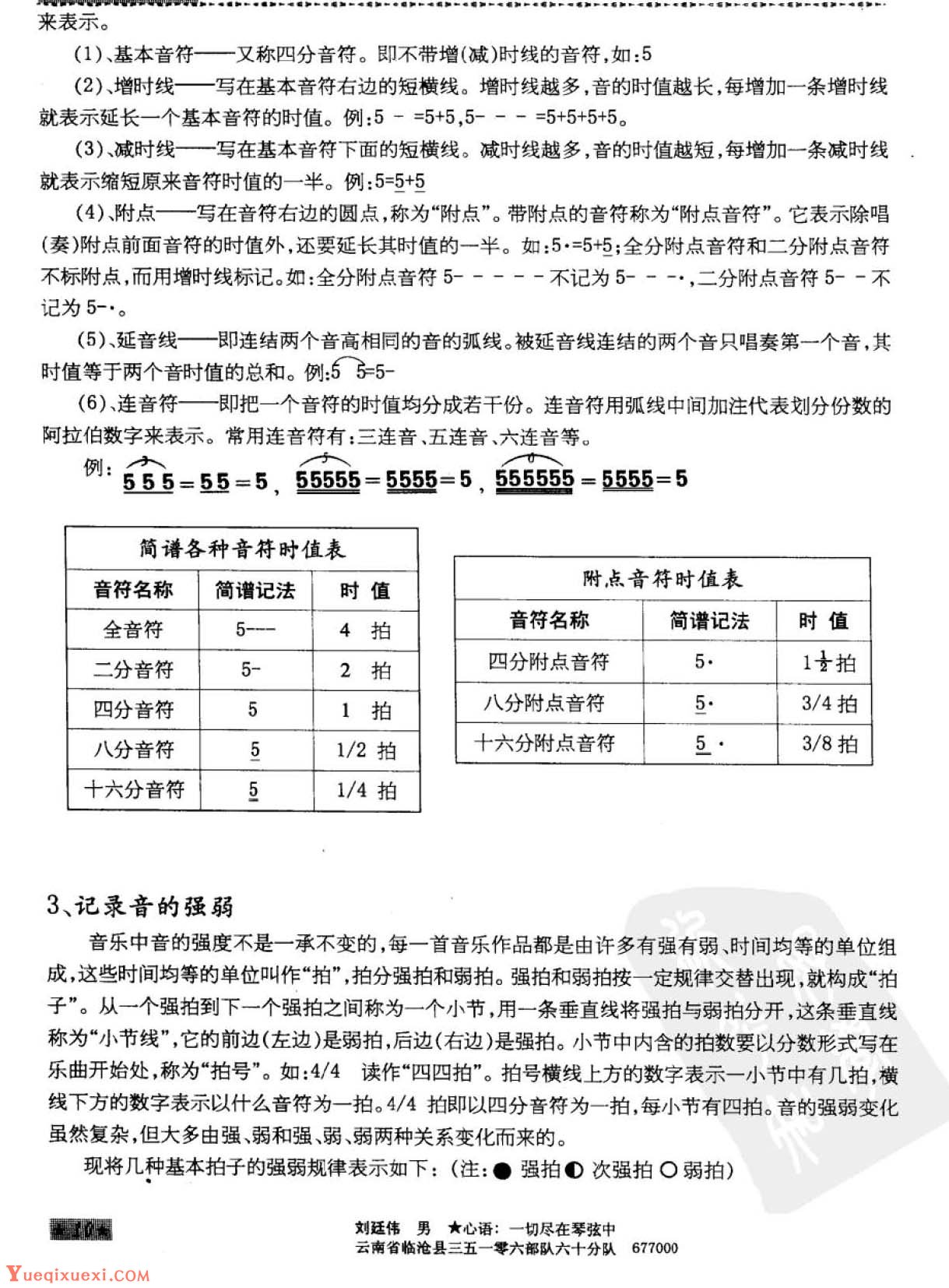 第一章 简谱、六线谱及和弦图解